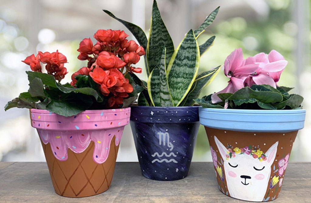 5 Tips On Painting Your Own Flower Pot